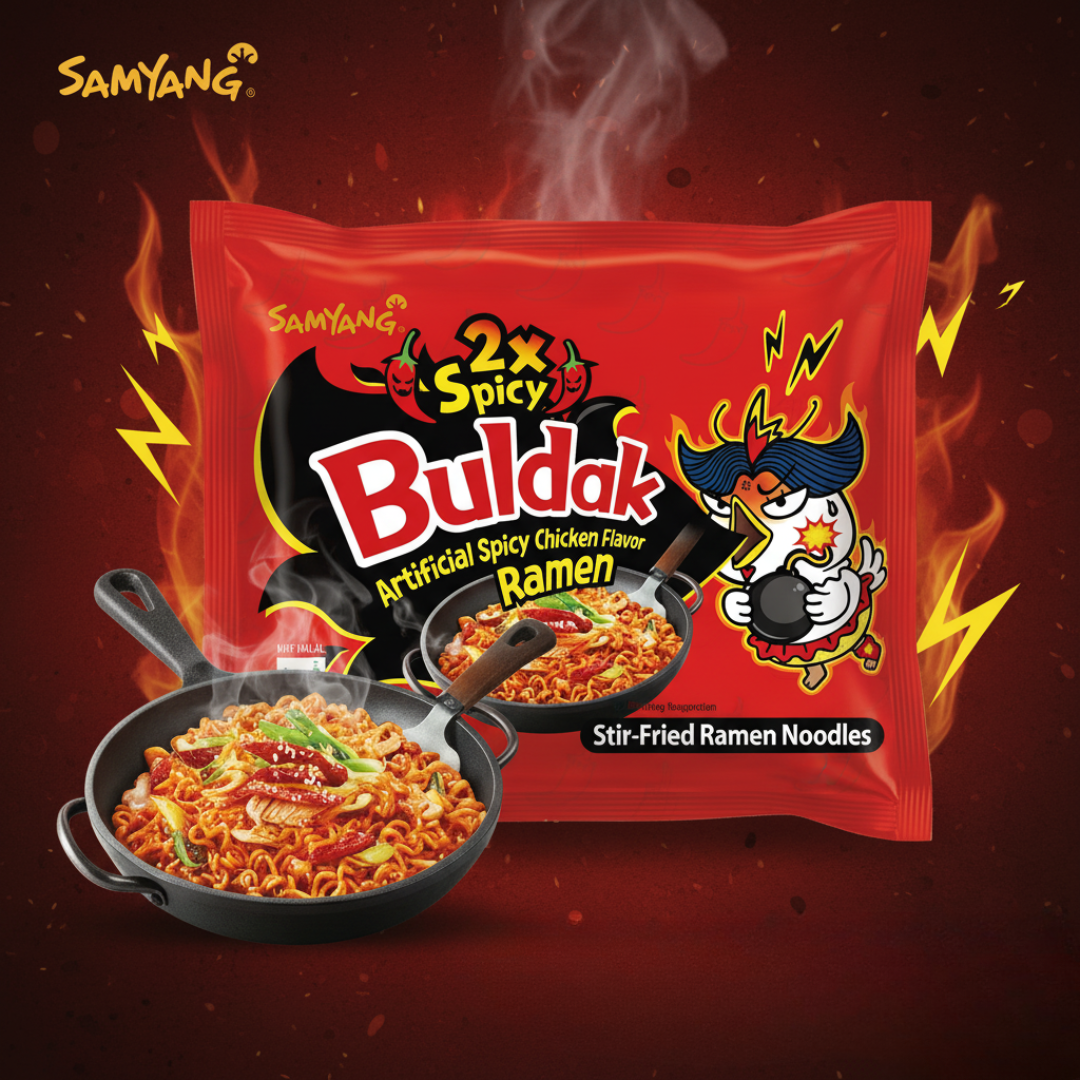 Copy of Samyang Buldak 2x Spicy Hot Chicken Flavor Ramen instant noodles 140g