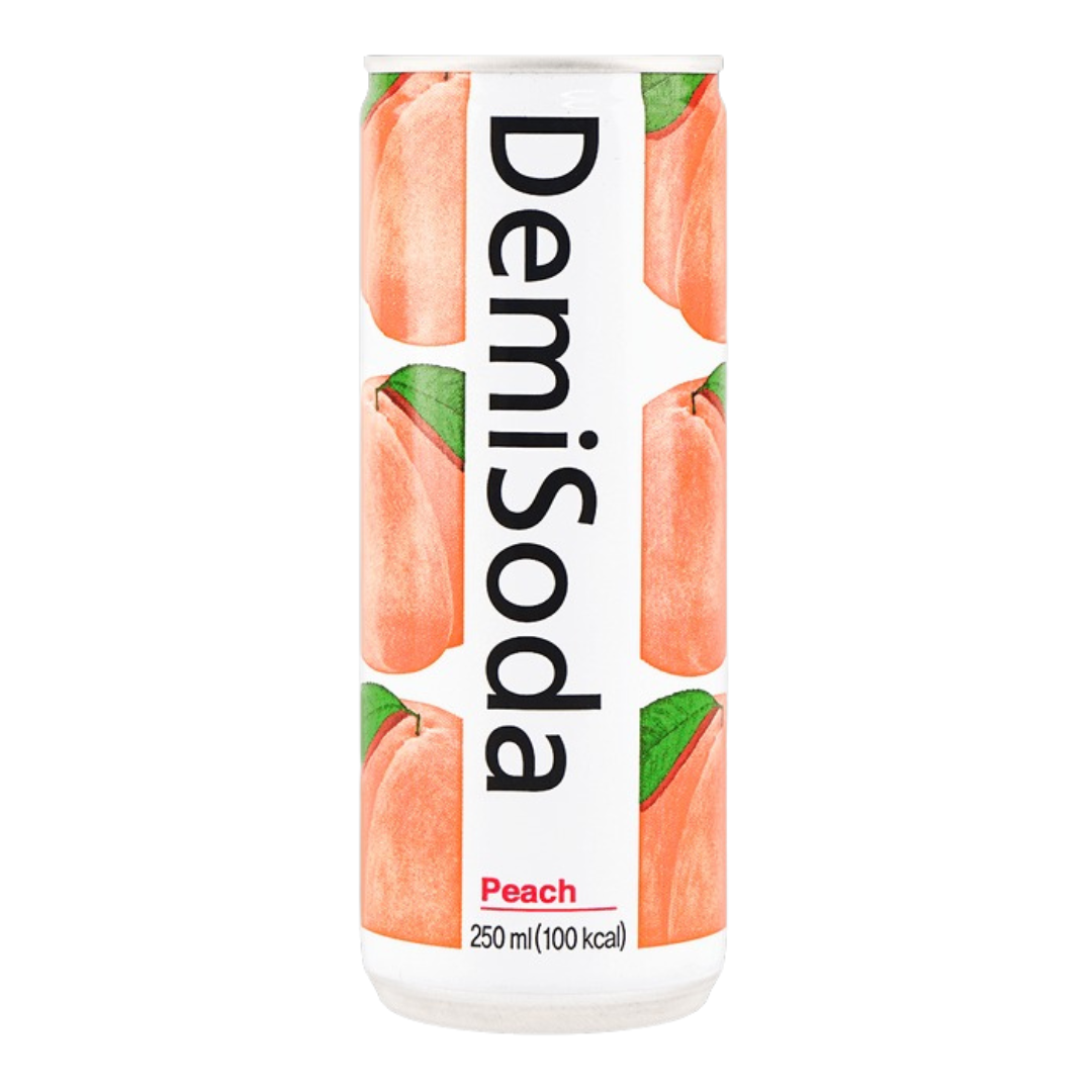 DEMI SODA PEACH 250ML (1)