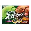 Meiji Essel Super Matcha & Choco Cookie Mini Cup Ice Cream – 6 Pieces (540ml)