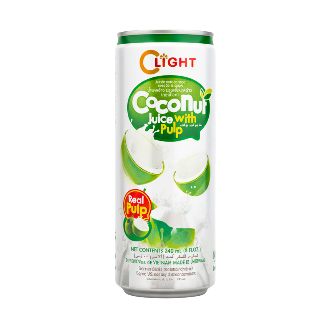 C Light Coconut Juice With Pulp 240ml