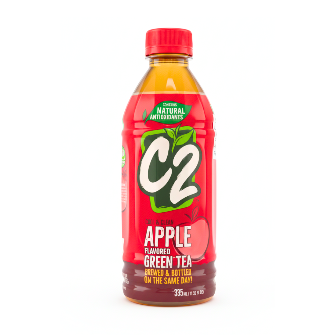 C2 Apple Flavored Green Tea 335ml