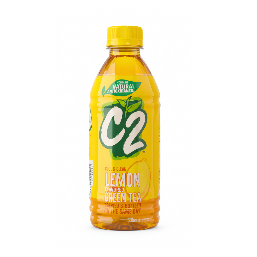 C2 Cool & Clean Lemon Green Tea 335ml (1)