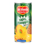 Del Monte 100 % Pineapple Juice 240 ml