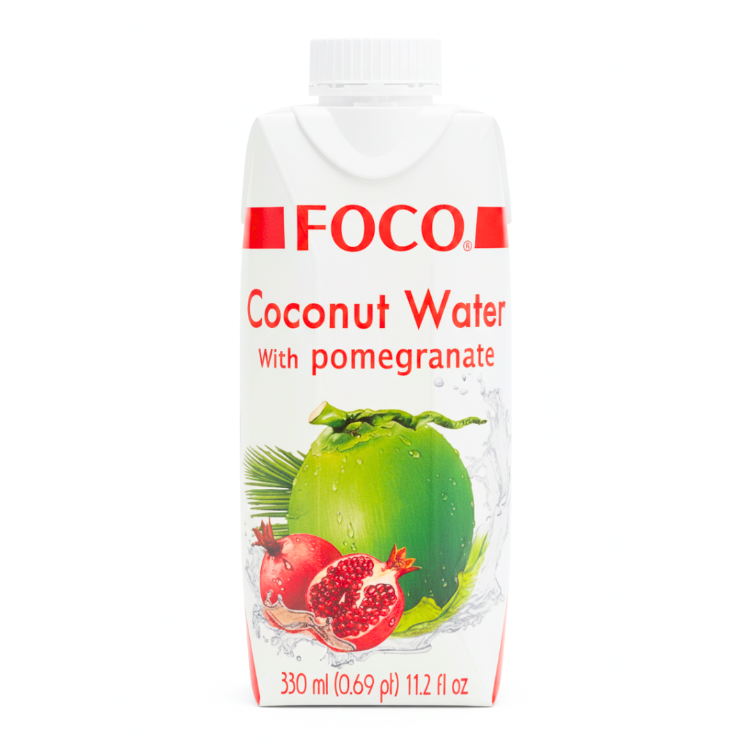 Foco Coconut Water with Pomegranate 330ml