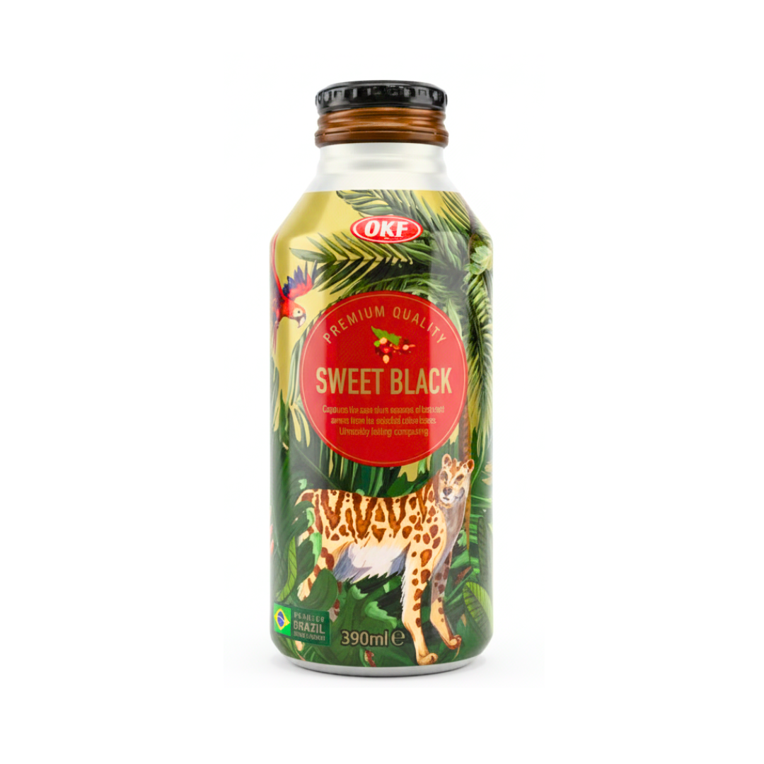 OKF Premium Quality Sweet Black Coffee 390ml