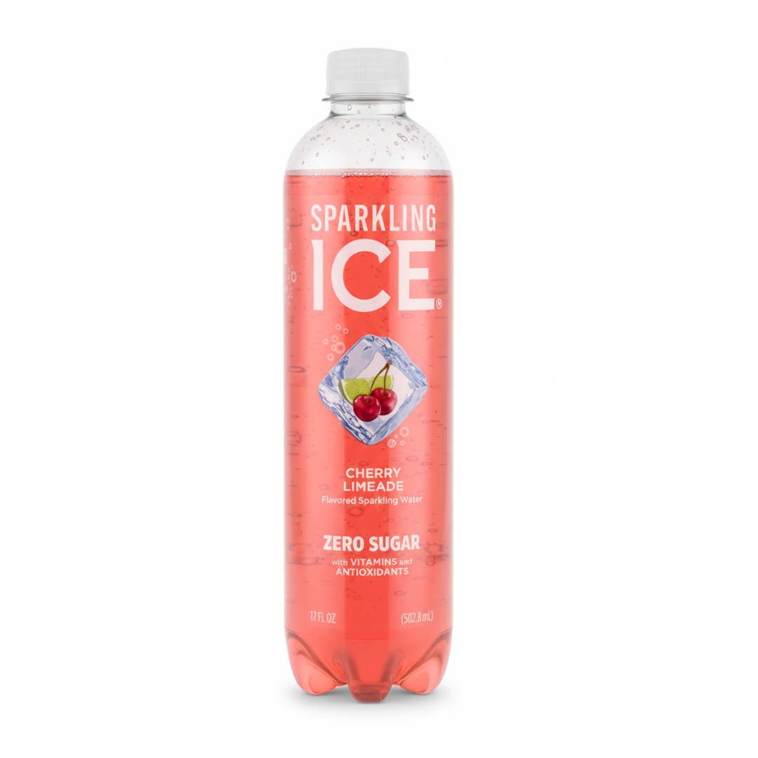 Sparkling Ice Cherry Limeade Flavored Sparkling Water 502.8ml