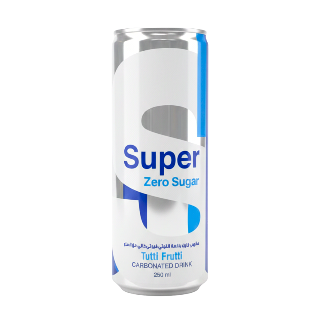 Super Zero Tutti Fruitti Sugar 250ml