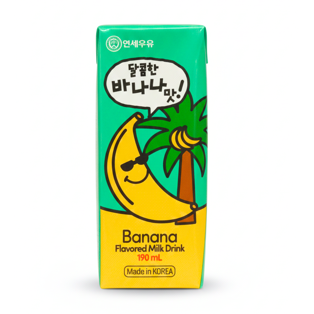 Yonsei Banana Flavored Milk Drink 190ml