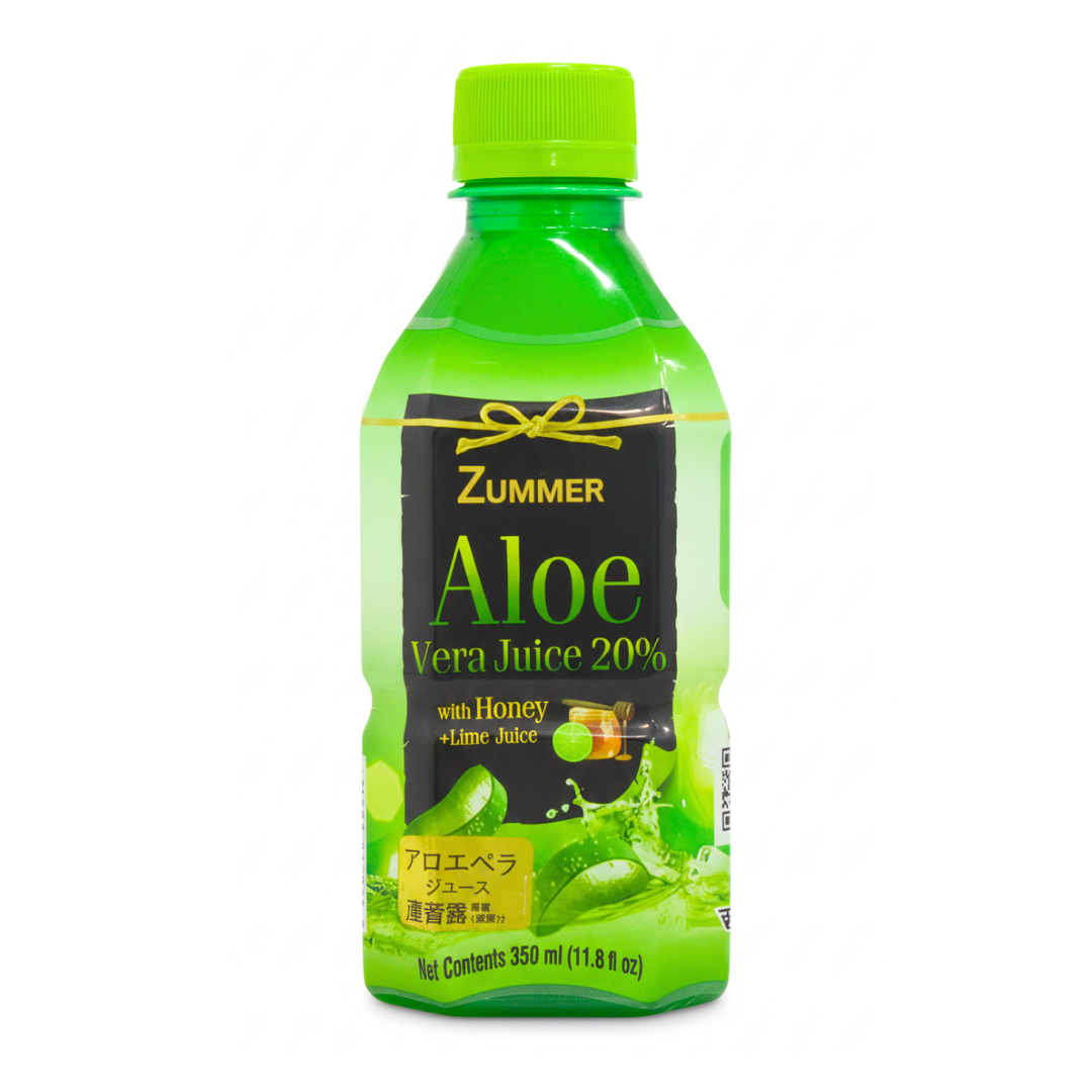 Zummer Aloe Vera Juice with honey and lime 350ml (1)